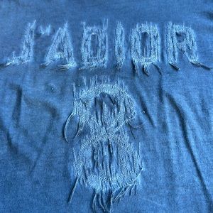 Christian Dior We  T-Shirt blue  Small